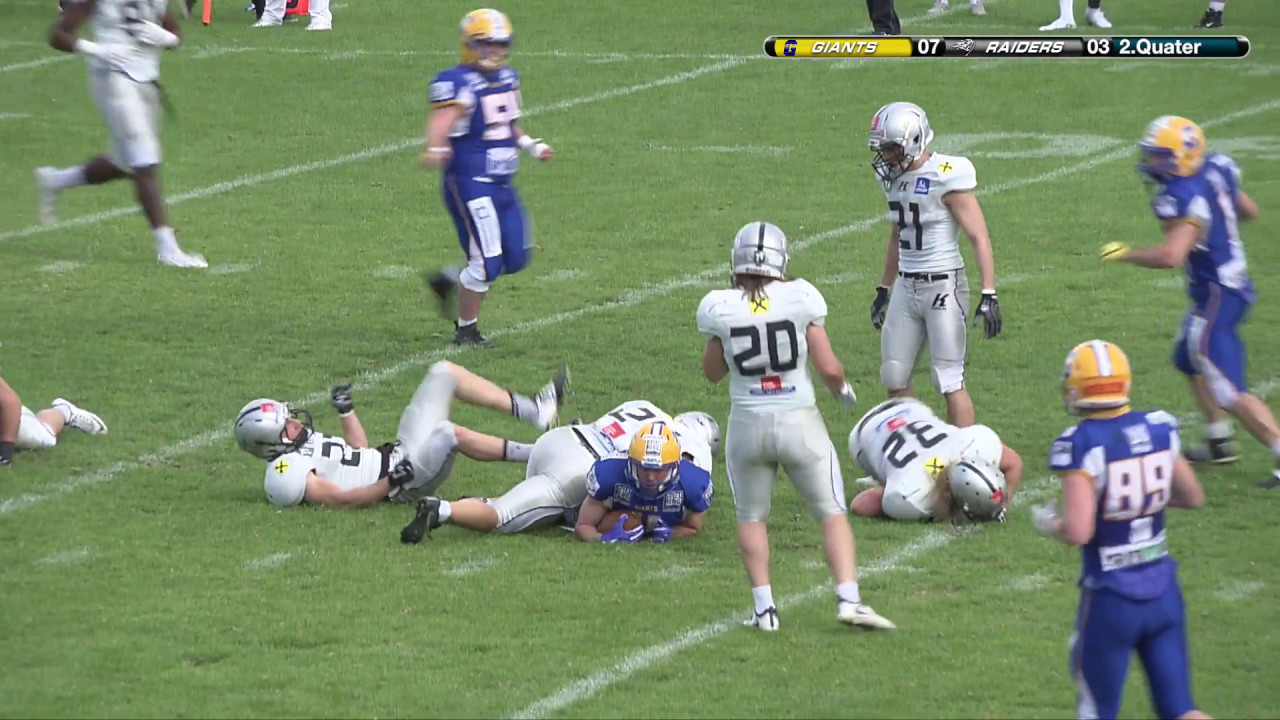 Highlights Raiders VS Giants - YouTube