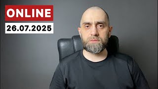 Упал дрон в Ингушетии, Кадыров почти утонул и др | Прямой эфир 26.07.2025 | Белокиев Ислам