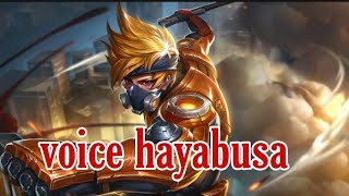 Kata - kata hayabusa mobile legend