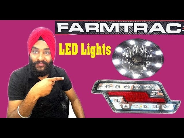 Komplett LED Lichter Set Für Ford & Farmtrac Traktor 45 50 60 6055