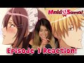 CAN USUI KEEP MISAKI'S SECRET? Maid Sama! Episode 1 Reaction + Review!