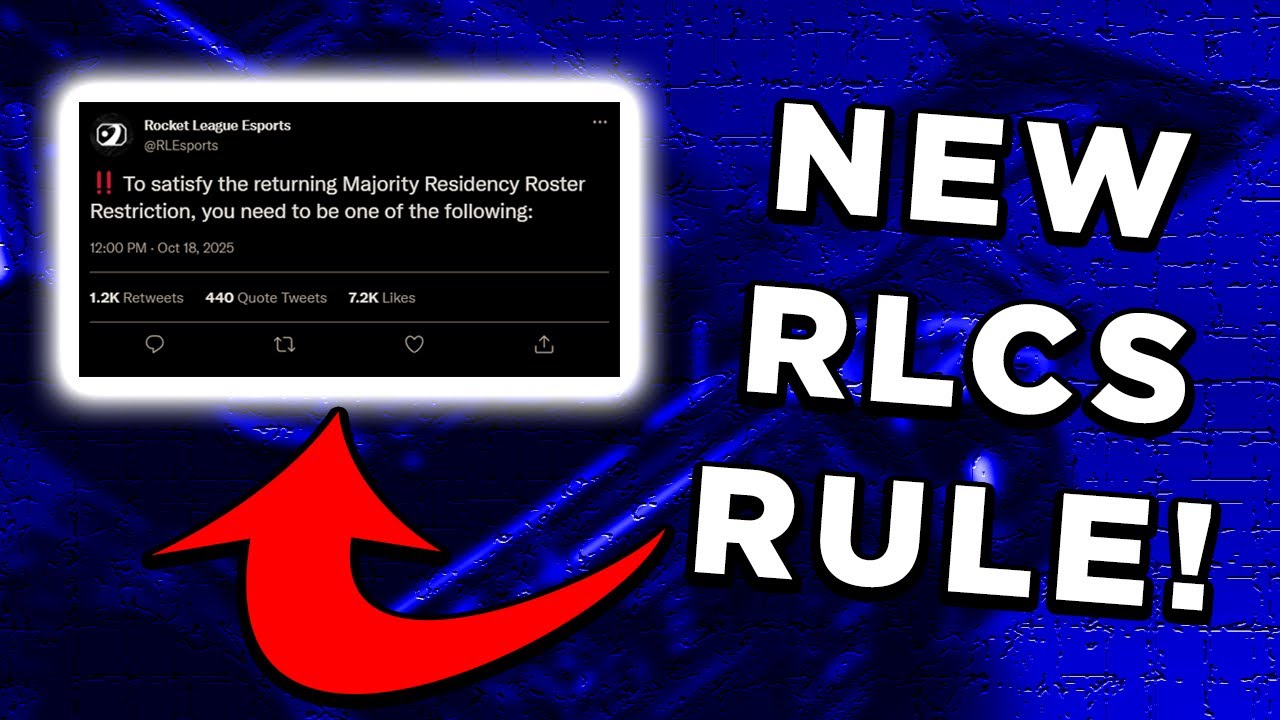 Rocket League Esports has a NEW region lock rule!