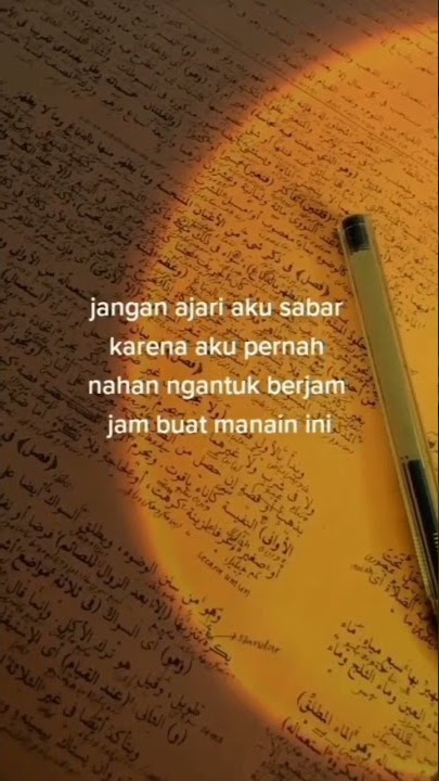 Jangan ajari aku untuk Sabar #santri #santriwati #ngaji #kitabkuning #short #shorts #pesantren