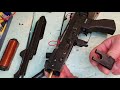 airsoft how to remove barrel and hop unit from ak74 LCT