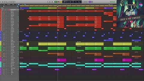 Logic X Pro Template Gazebo (Pop) #logicproxtemplate #logicprox #logicpro