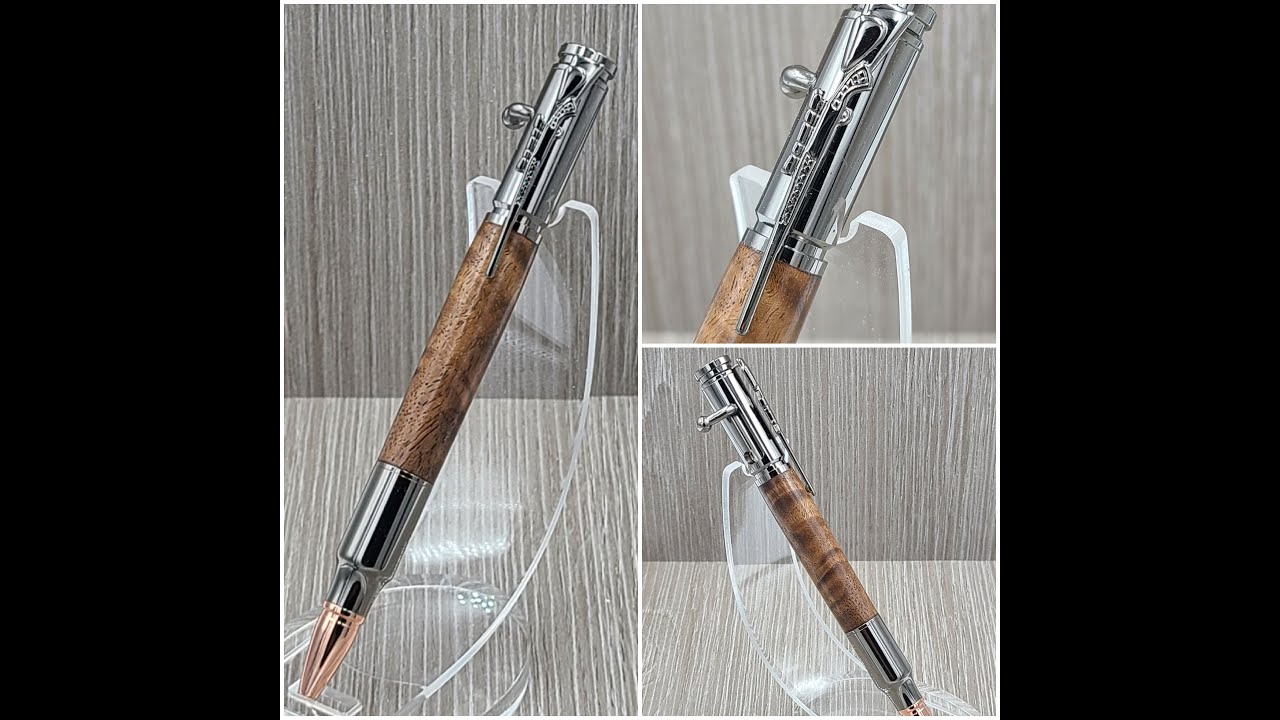 Walnut Wood Bolt Action Pen from The Wood Reserve