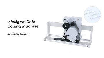 How To Use Intelligent Date Coding Machine For Labeling Machine