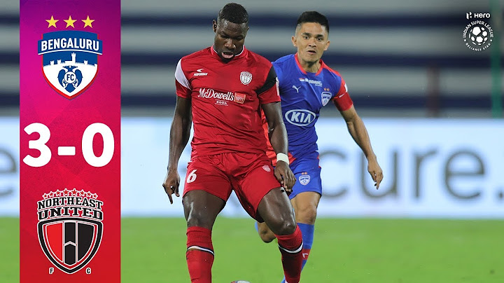 Hero ISL 2018-19 | Bengaluru FC 3 - 0  NorthEast United FC (Agg 4-2)   | Highlights