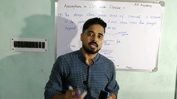 RCC: Assumptions in Limit State Method in Flexure | AH Academy ||
