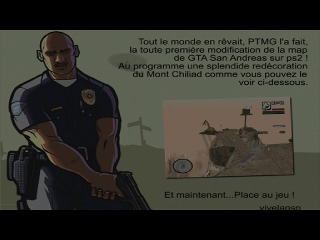 PS2 - Grand Theft Auto - San Andreas BR V2 - PTMG 3.0