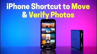 Move Photos (Not Just Copy!) from iPhone to USB with Shortcut