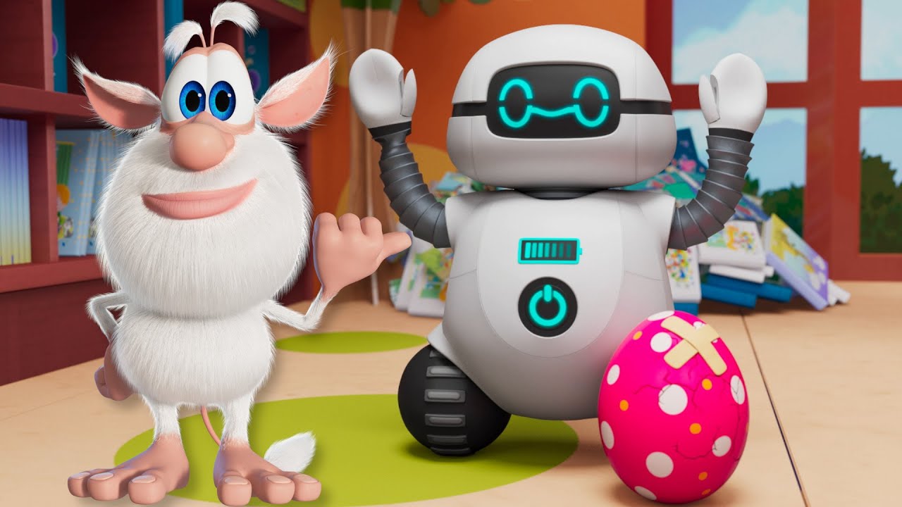 بوبا 🤖 جموعة من المسلسلات مع الروبوتات 🦾 كارتون مضحك للأطفال