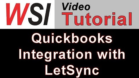 LetSync Desktop will integrate your data between QuickBooks and your database within minutes!