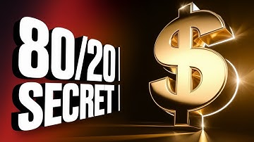 The Secret to Productivity: Harnessing the 80/20 Rule.