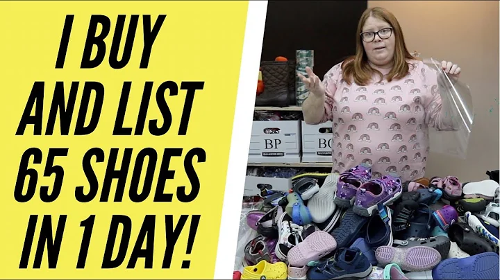 I sourced and listed 65 pairs of shoes in 8 hours!...