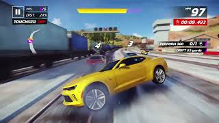 Asphalt Legends Unite - Pure Muscle Car 01 San Francisco - Railroad Bustle - Chevrolet Camaro LT screenshot 2