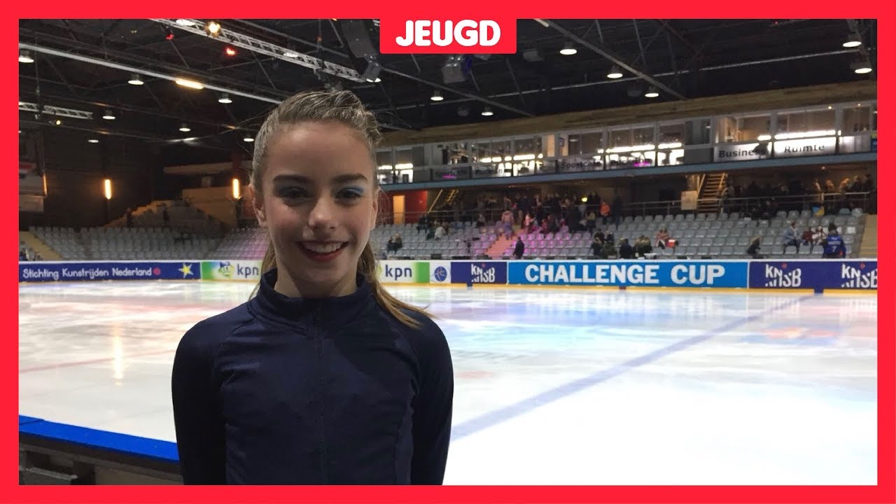 matig Analytisch overhemd Anne (10) is een toptalent in kunstschaatsen - YouTube