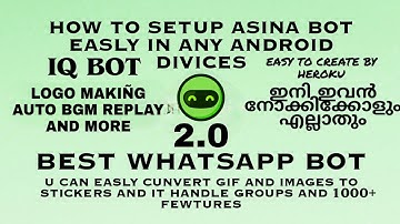 How To Set Whatsapp Bot EASILY in Your WhatsApp || WhatsAsena BOT With Malayalam BGM || New Bot
