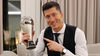 Robert Lewandoski wins the best fifa men's award Player 2021