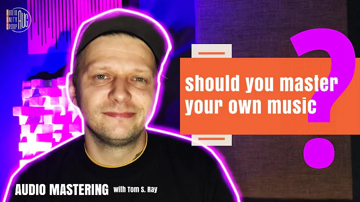 Should you master your own music? Audio mastering help.