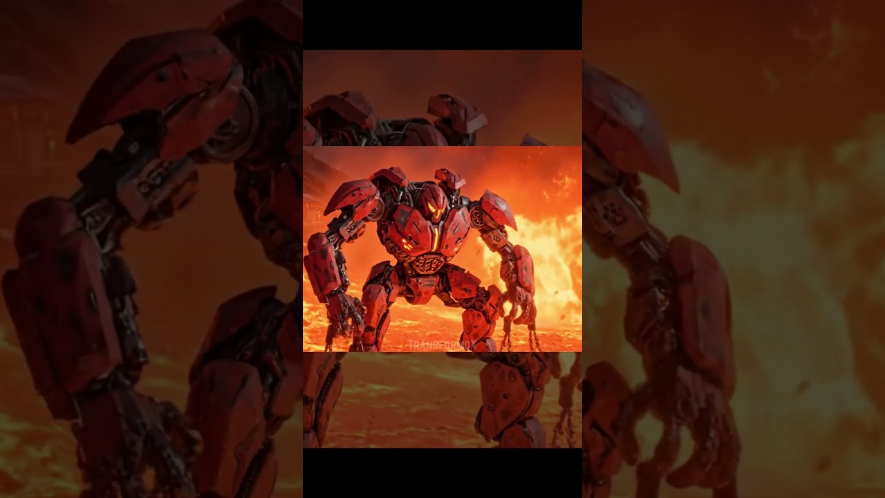 Rescue Robot Saves Villagers From Lava transformox