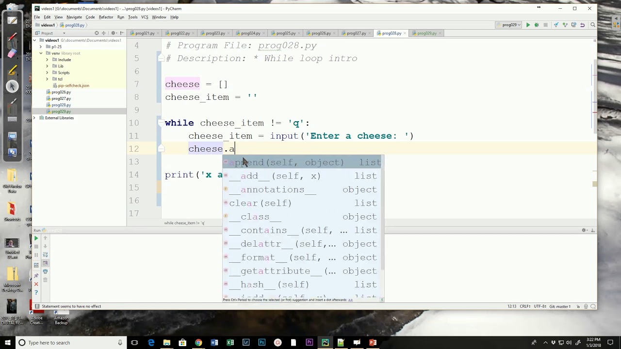 038 - Introduction to the while loop for data entry - YouTube