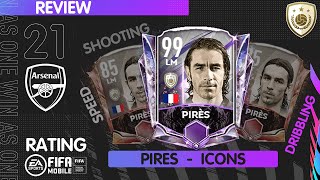 Robert Pirès Icons Обзор Игрока FIFA 21 mobile