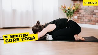 30 MINUTEN CORE YOGA MIT NICO SARANI | Yoga für den Bauch | umove