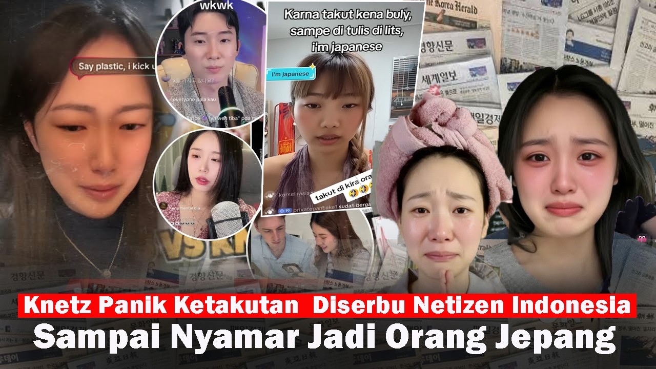 🟥KNETZ PANIK ! Warga Korsel Sampai Nyamar Jadi Orang Jepang, Netizen Indonesia Ditakuti Warga Korsel