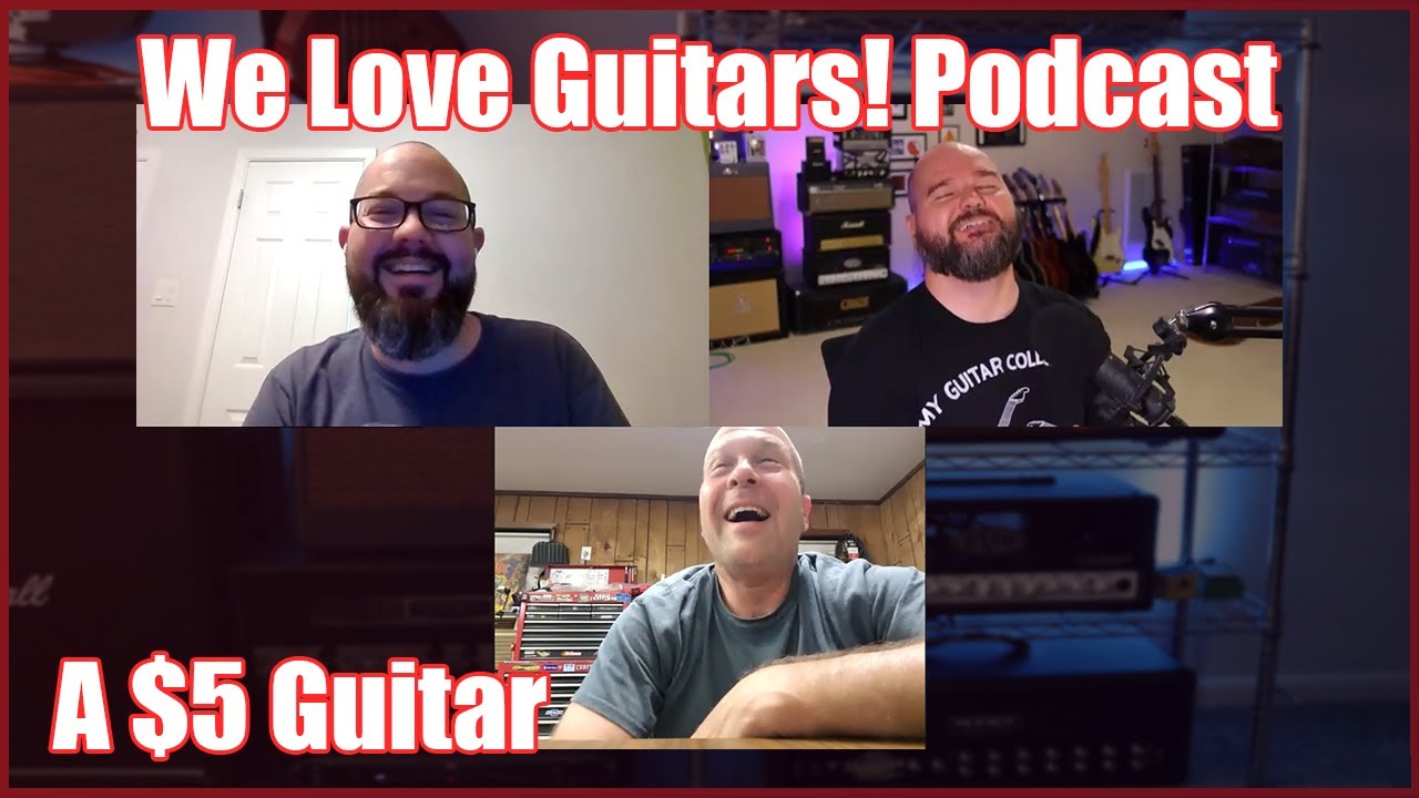 We Love Guitars! Podcast clip with Shelby and Ethan - A $5 Guitar