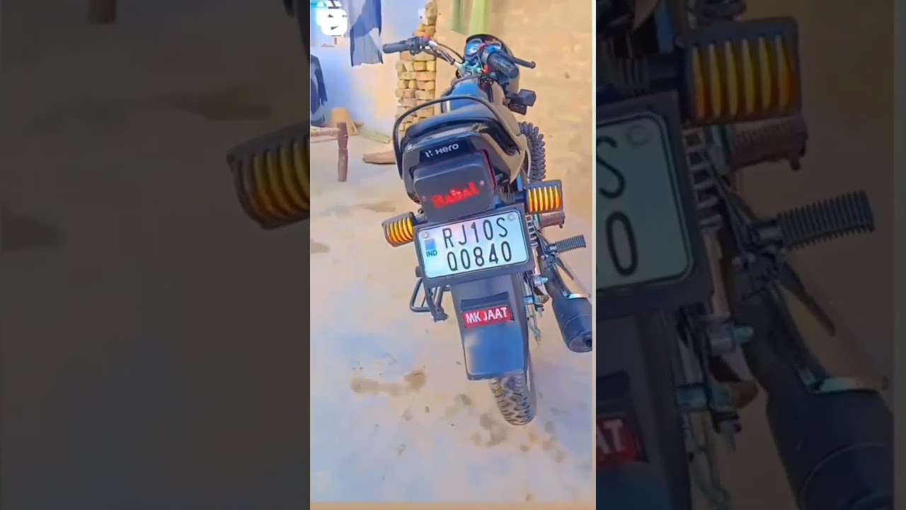 Splendor modified ! black mercedes alloy ! Splendor modified status ...