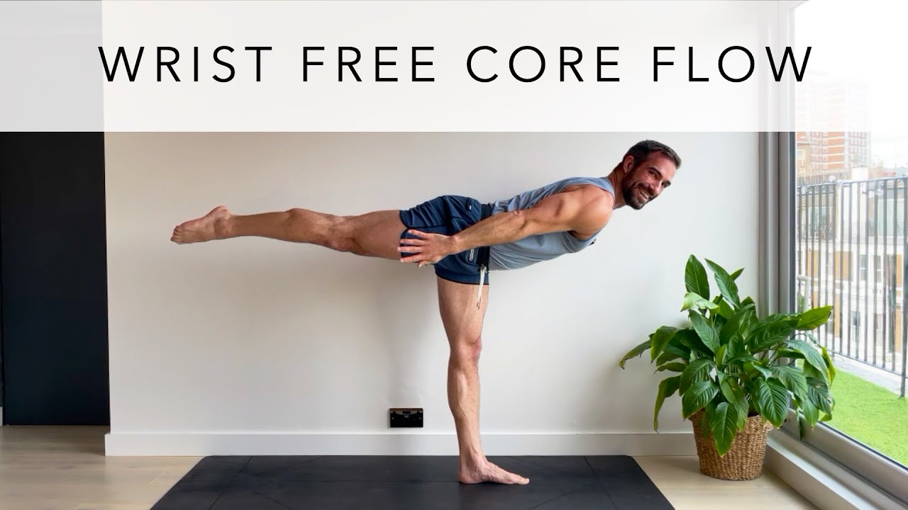 Fiery Wrist Free Core, Abs, and Glutes Yoga Flow: 30 minutes 