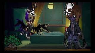 ¤| Michael & C.C's usual fight |•| Afton Family/FNAF |•| Gacha Club |•| ~•Purple_Bloody_Glitch•~ |¤