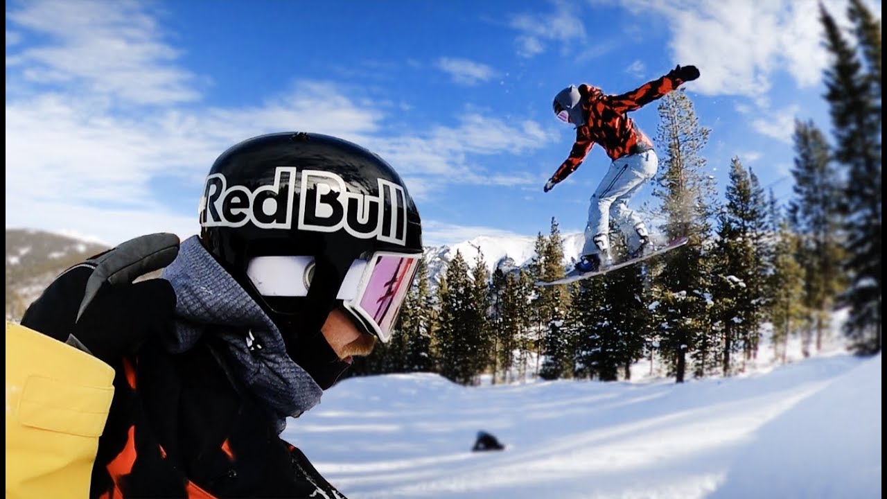 Snowboarding with a Red Bull Athlete (Season Day 64) - YouTube