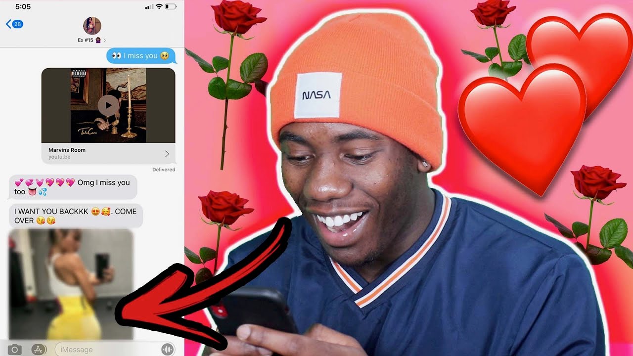 Texting My Ex Girlfriends I Want You Back On Valentines Day Youtube