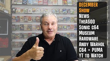 Monthly Commodore Computer Show - Dec 2021 - Keeping Up With Commodore :)