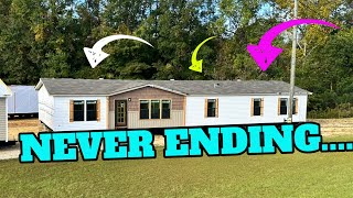 2000+ Sqft for less than $160,000! 4 Bedroom Mobile home Mansion!