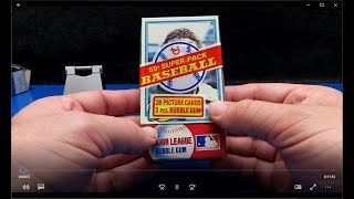 1981 Topps Cello Pack Break 001