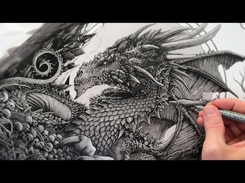 Drawing a dragon