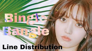 AOA - Bingle Bangle [Line Distribution]