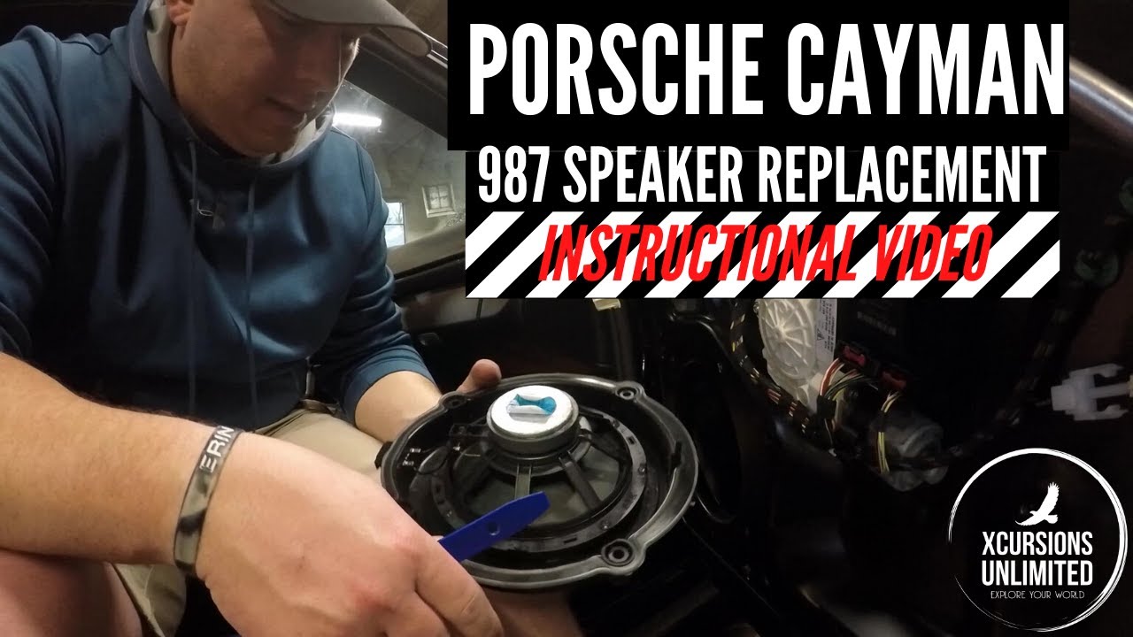 2007 Porsche Cayman Speaker Upgrade (Instructional Video)