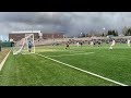 Kelly Walsh’s Britton Butler scores on a penalty kick against Natrona County in Monday’s Casper