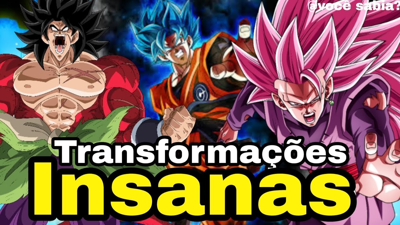 Todas as transformações Saiyajin - O Vício