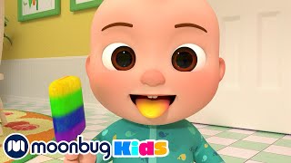 The Colors Song (with Popsicles) | @Cocomelon - Nursery Rhymes | Kids Cartoons | MOONBUG KIDS