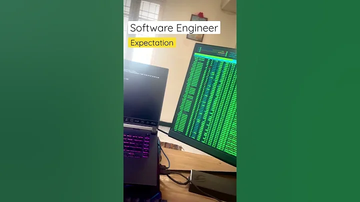 Software Engineer Expectation 👨🏻‍💻vs Reality 😂 #shorts #softwareengineer - DayDayNews