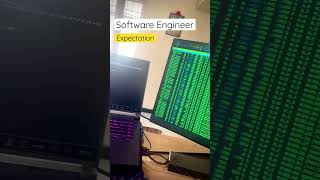 Software Engineer Expectation 👨🏻‍💻vs Reality 😂 #shorts #softwareengineer screenshot 2