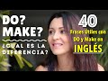 La Diferencia Entre DO y MAKE en Inglés | Aprende con Frases Comunes | Elisa Valkyria