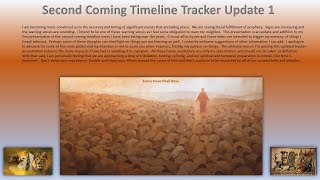 Timeline Tracker Update 1