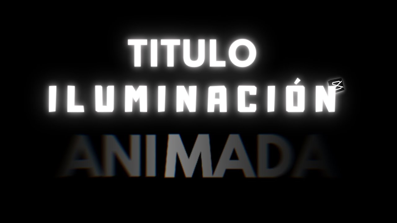 Aprende a crear TITULOS con iluminación animada l Titulos profesionales ...