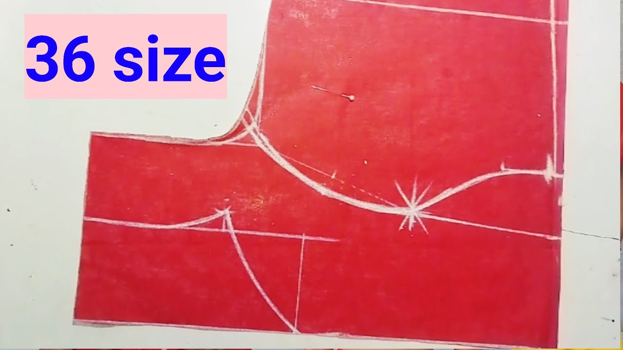 36 size Princess cut blouse cutting ।। Blouse cutting ।। Princess Cut blouse cutting ।।